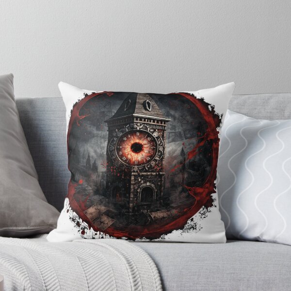 Item preview, A Blood splattered clocktower designed and sold by creative-cub.