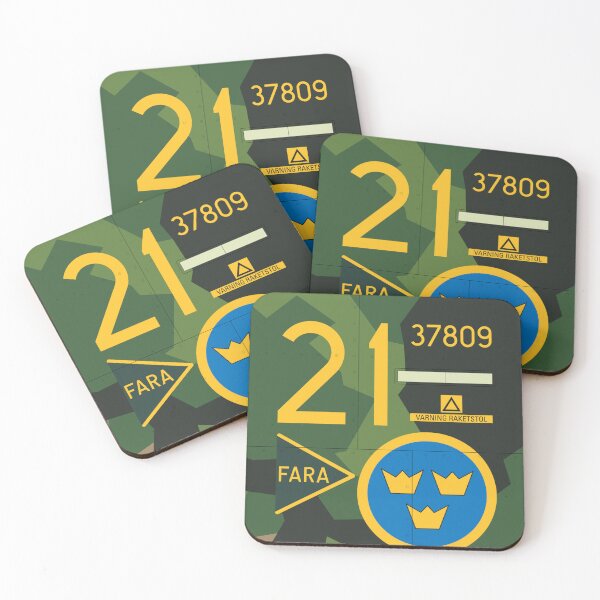Item preview, Sweden JA 37 Viggen Aircraft Markings designed and sold by VoodooCircus.
