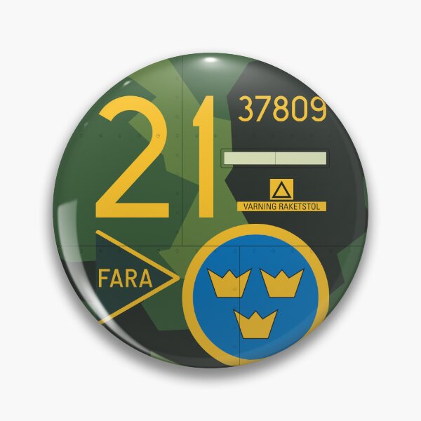 Item preview, Sweden JA 37 Viggen Aircraft Markings designed and sold by VoodooCircus.