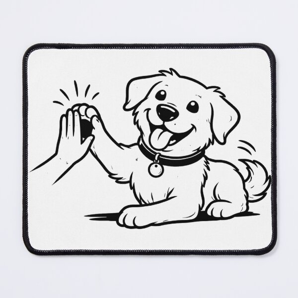 Item preview, Happy Dog High Five designed and sold by VisionOfLife.