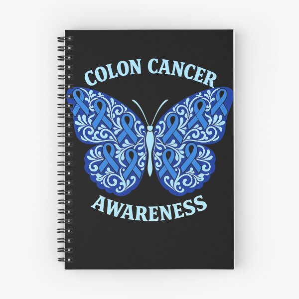 Item preview, Colorectal Colon Cancer Awareness Blue Ribbon Butterfly designed and sold by clothesy7.