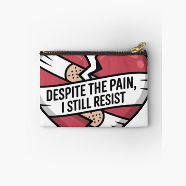 Item preview, Despite the Pain, I Still Resist – Broken Heart Healing Design designed and sold by Kelthoume.