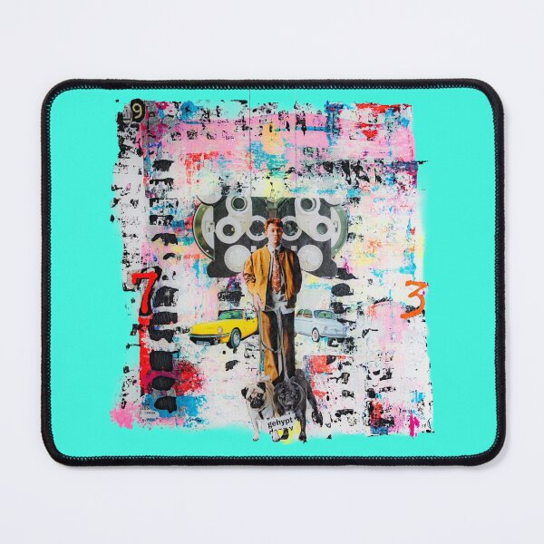 Item preview, Bloke in London Acrylic Collage  designed and sold by Desolat23.