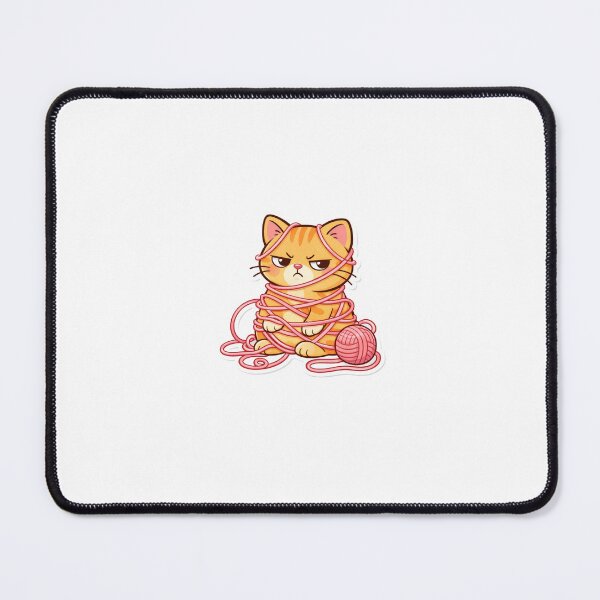 Item preview, Cat Tangled in Yarn designed and sold by jensenlovescats.