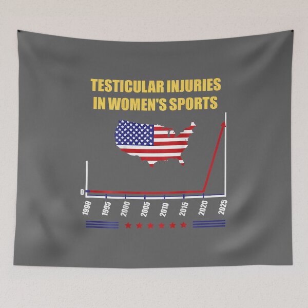 Item preview, Testicular Injuries in Women's Sports Quirky Funny  designed and sold by KristineLi.
