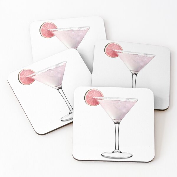 Item preview, pink cocktail designed and sold by inainart.