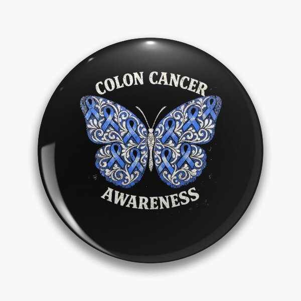 Item preview, Vintage Butterfly Colon Cancer Colorectal Cancer Awareness Men Women designed and sold by clothesy7.