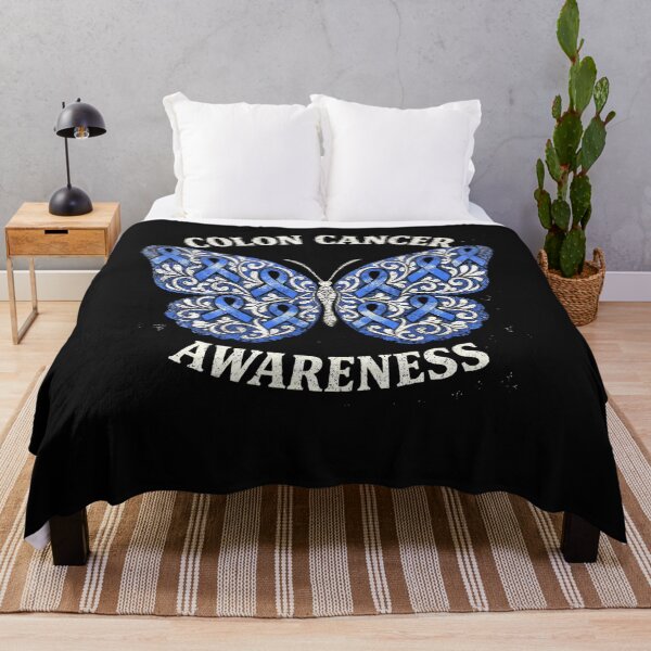 Item preview, Vintage Butterfly Colon Cancer Colorectal Cancer Awareness Men Women designed and sold by clothesy7.