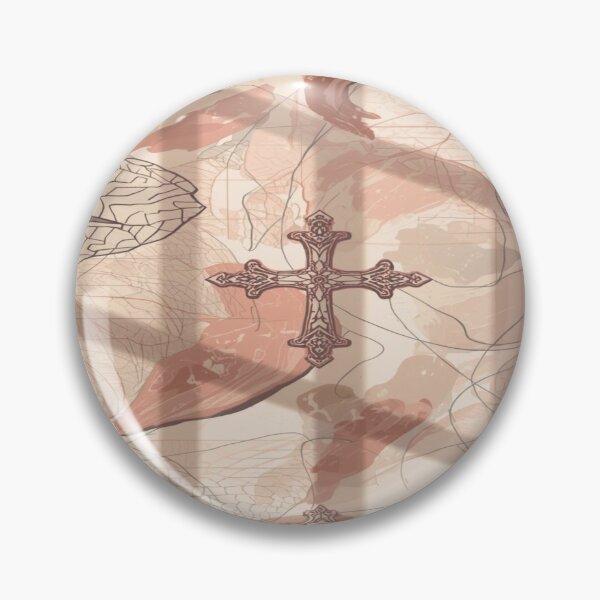 Item preview, Soft Shadow Cross Pattern in Modern Gothic Luxury Style designed and sold by mari0n980.