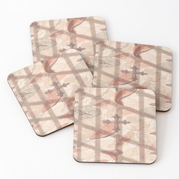 Item preview, Soft Shadow Cross Pattern in Modern Gothic Luxury Style designed and sold by mari0n980.
