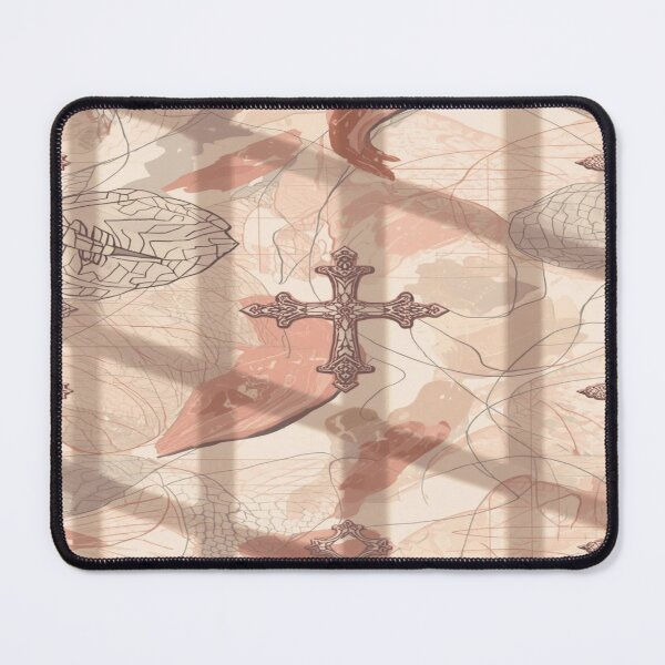 Item preview, Soft Shadow Cross Pattern in Modern Gothic Luxury Style designed and sold by mari0n980.