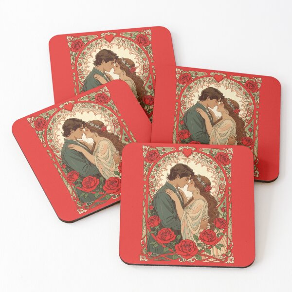 Item preview, Always Us Romantic Art Nouveau Illustration designed and sold by taiche.