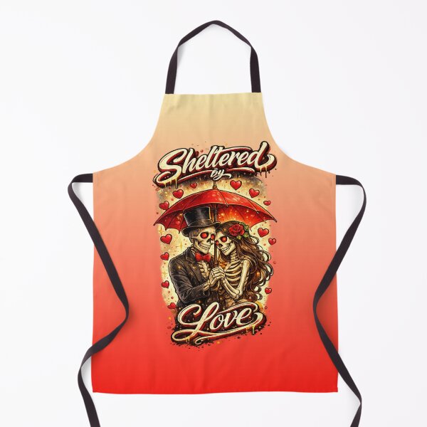 Item preview, Sheltered by Love | Valentine Skeleton designed and sold by skkyfaithArtz.