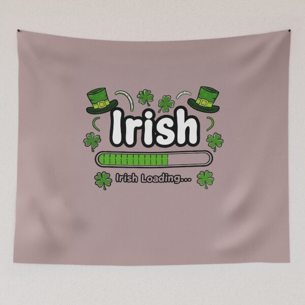 Item preview, funny Irish Loading Tee For Women Men designed and sold by WeirdlyRare.