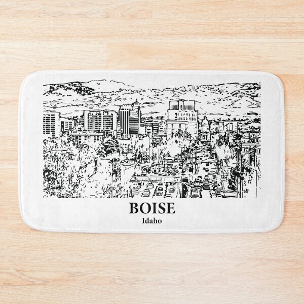 Item preview, Boise City - Idaho designed and sold by Lakeric Cityscapes.