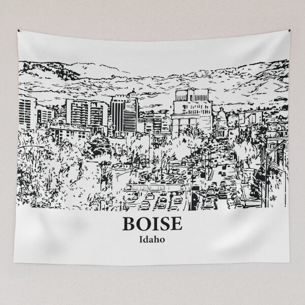Item preview, Boise City - Idaho designed and sold by Lakeric.