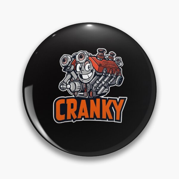 Item preview, Funny Mechanic Tee Engine Shirt Cranky  designed and sold by WeirdlyRare.