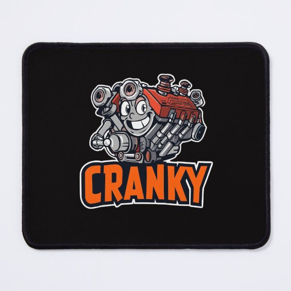 Item preview, Funny Mechanic Tee Engine Shirt Cranky designed and sold by WeirdlyRare.