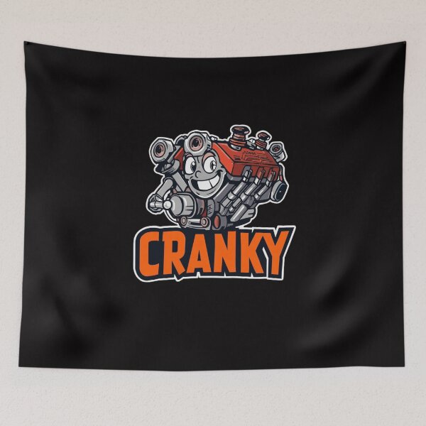 Item preview, Funny Mechanic Tee Engine Shirt Cranky  designed and sold by WeirdlyRare.