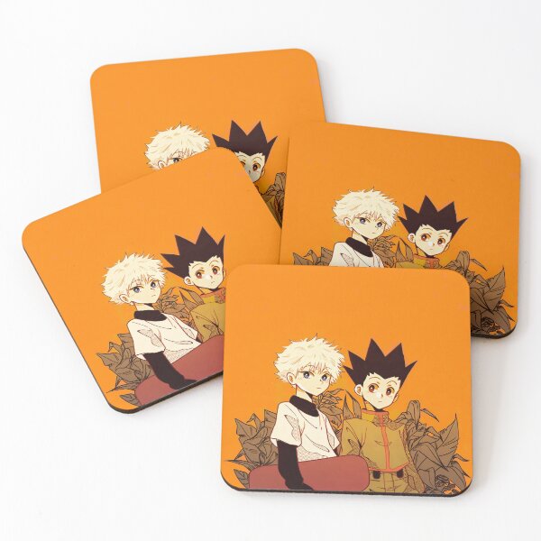 Item preview, Hunter Duo Friendship – Warm Anime Illustration designed and sold by PosterFuel.