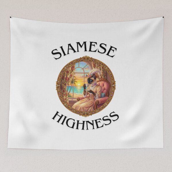 Item preview, SIAMESE HIGHNESS designed and sold by Fateh-Kro ⭐⭐⭐⭐⭐.