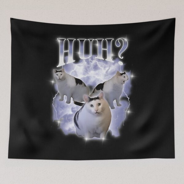 Item preview, Huh Cat Chonky Ben Meme 90S Bootleg  designed and sold by RadiateX.