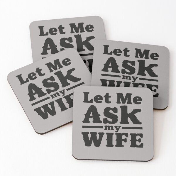 Item preview, Men's Funny let me ask my wife shirt Father's day gift birthday Christmas  designed and sold by WeirdlyRare.