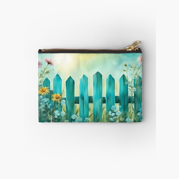 Item preview, Turquoise Cottage Fence designed and sold by CalmnessbyChoice.