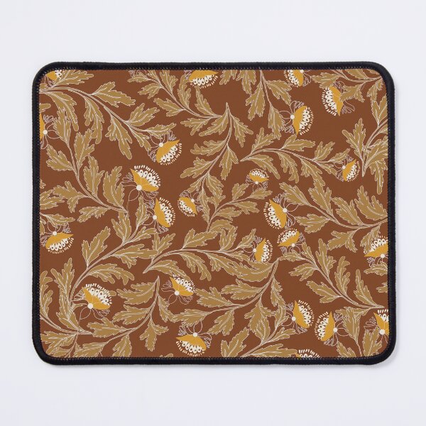 Item preview, Seamless brown Boho pattern featuring vintage-inspired tribal and geometric elements designed and sold by Line-Aura.