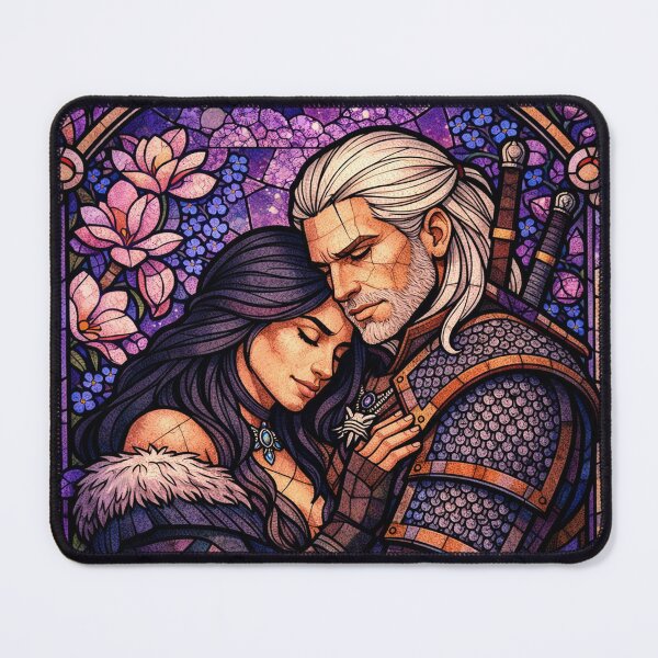 Item preview, Yen and Geralt Fanart Love designed and sold by SalersisShop.