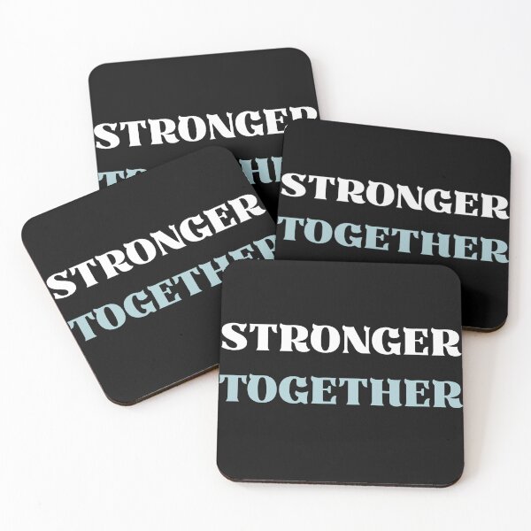 Item preview, Stronger Together – Motivational Text designed and sold by Kast25.