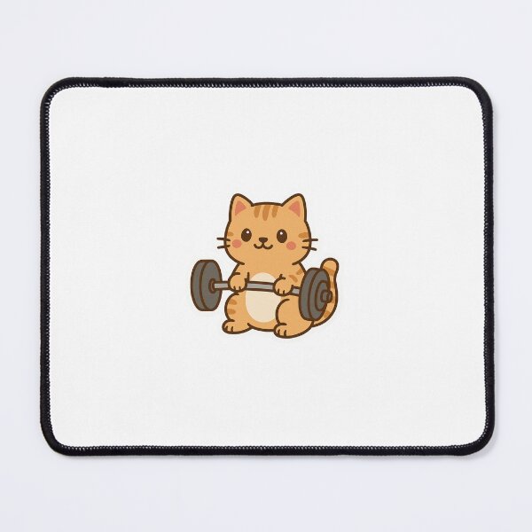 Item preview, Cat Lifting Weights designed and sold by jensenlovescats.