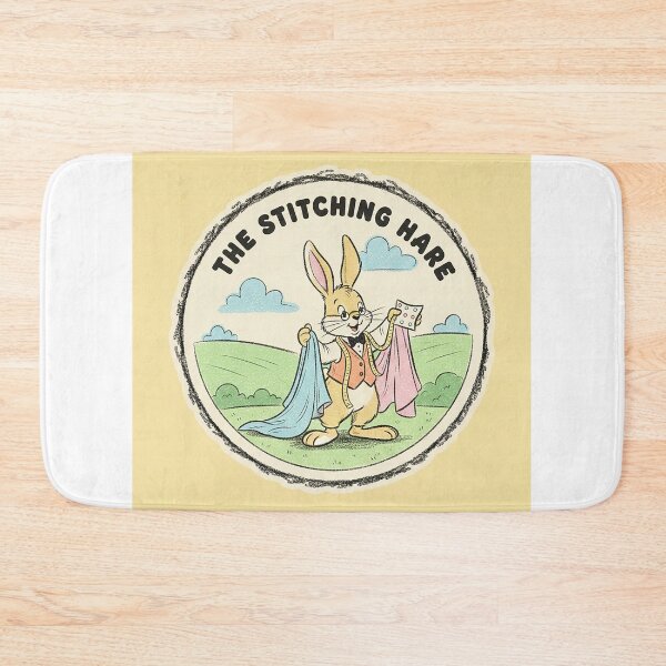 Item preview, Vintage Tailor Bunny Retro 1960s Illustration designed and sold by VisualRotaStudio .