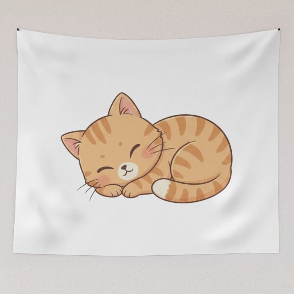 Item preview, Napping Ginger Cat designed and sold by Sweet Moments.
