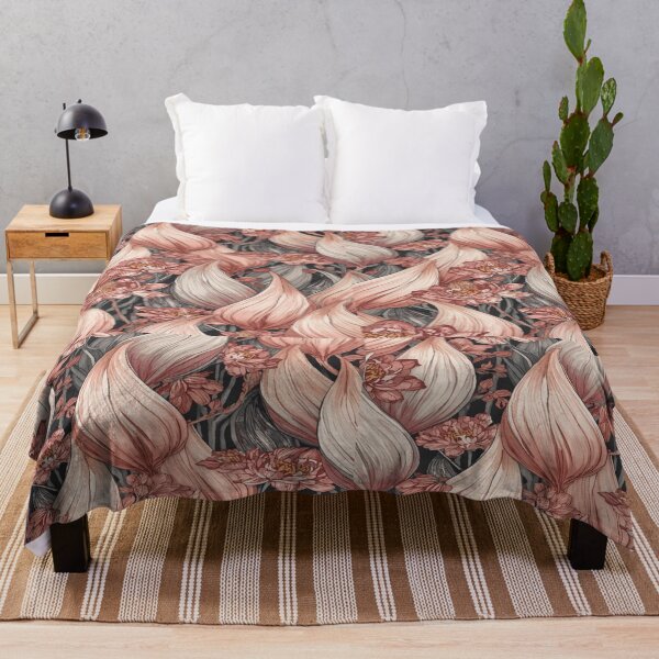 Item preview, Abstract Gothic Petal Pattern in Romantic Pastel Tones designed and sold by mari0n980.