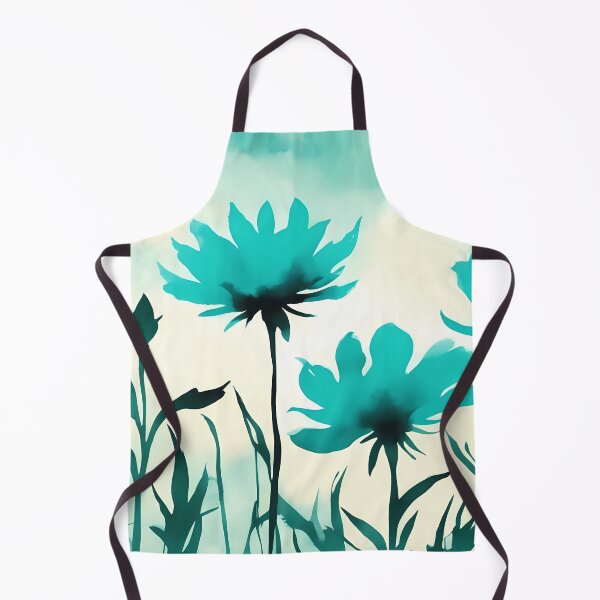 Item preview, Turquoise Flowers designed and sold by CalmnessbyChoice.