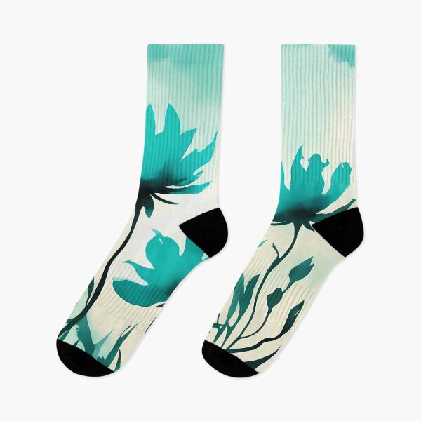 Item preview, Turquoise Flowers designed and sold by CalmnessbyChoice.