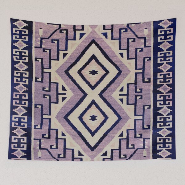 Item preview, NAVAJO c.1940 TAPESTRY RESTORED FOR HOME DISPLAY designed and sold by Big Bang Canvas.