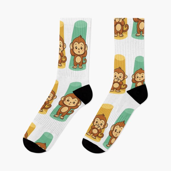 Item preview, See No Evil Hear No Evil Speak No Evil – Cute Monkey Trio Illustration designed and sold by thesmilngnature.