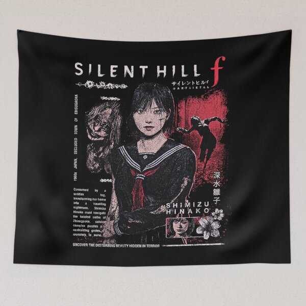 Item preview, Silent Hill F Shimizu Hinako Fan Art designed and sold by RadiateX.