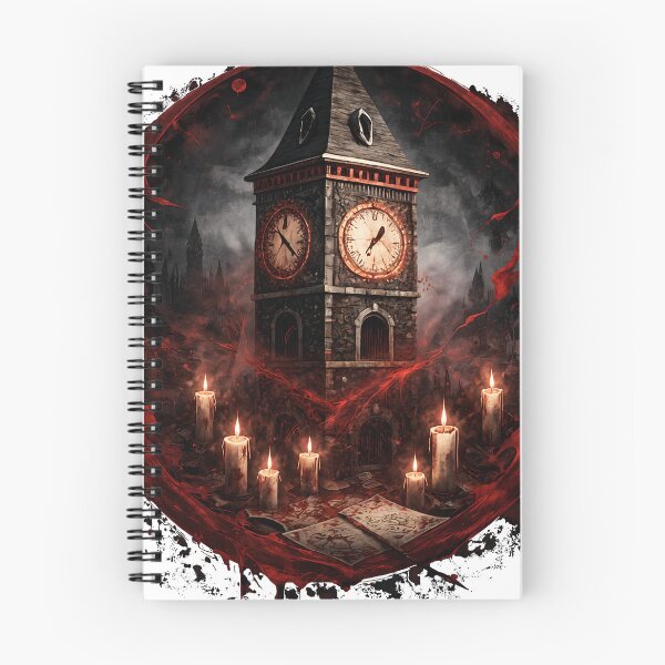 Item preview, BOTC - A Blood splattered clocktower - The Ritual Hour designed and sold by creative-cub.