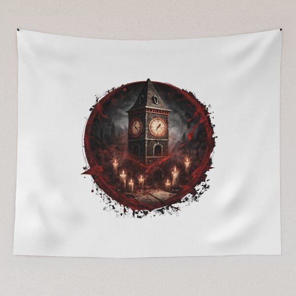 Item preview, BOTC - A Blood splattered clocktower - The Ritual Hour designed and sold by creative-cub.