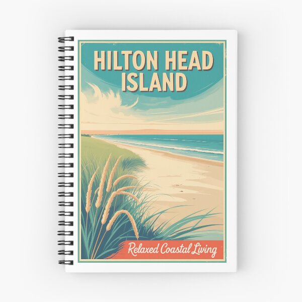 Item preview, Hilton Head Island – Retro Beach Poster designed and sold by bobparduephoto.