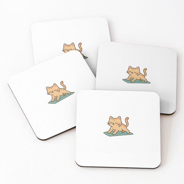 Item preview, Cat Doing Yoga designed and sold by jensenlovescats.