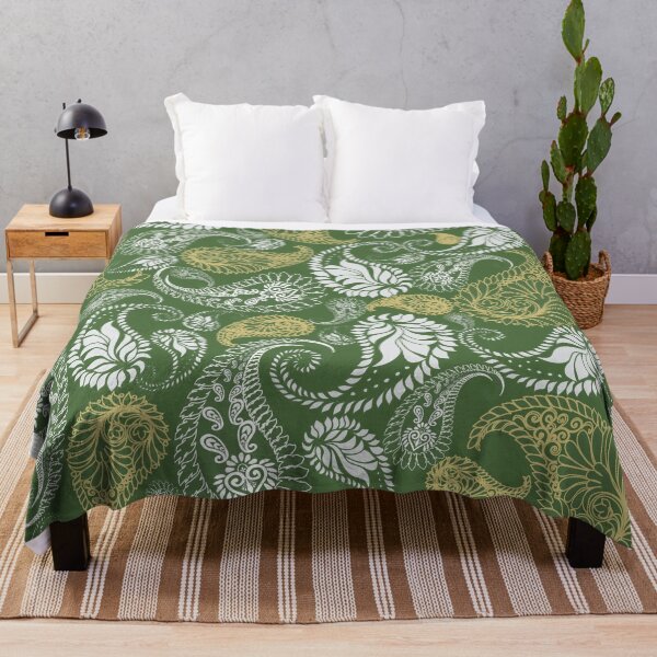 Item preview, Seamless paisley pattern featuring elegant and flowing ornamental shapes with a timeless aesthetic designed and sold by Line-Aura.