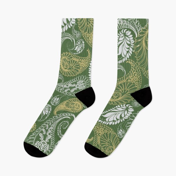 Item preview, Seamless paisley pattern featuring elegant and flowing ornamental shapes with a timeless aesthetic designed and sold by Line-Aura.