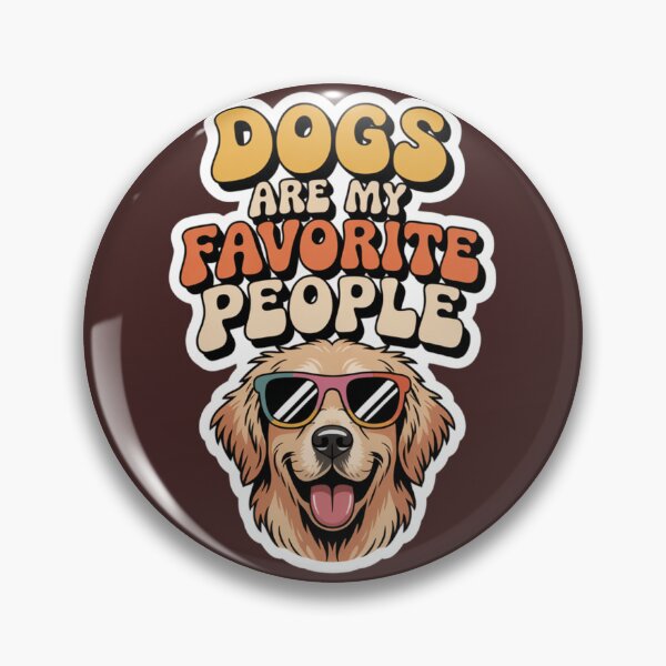 Item preview, Retro Groovy Dog - Dogs Are My Favorite People Vintage designed and sold by ahabboud.