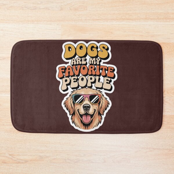 Item preview, Retro Groovy Dog - Dogs Are My Favorite People Vintage designed and sold by ahabboud.