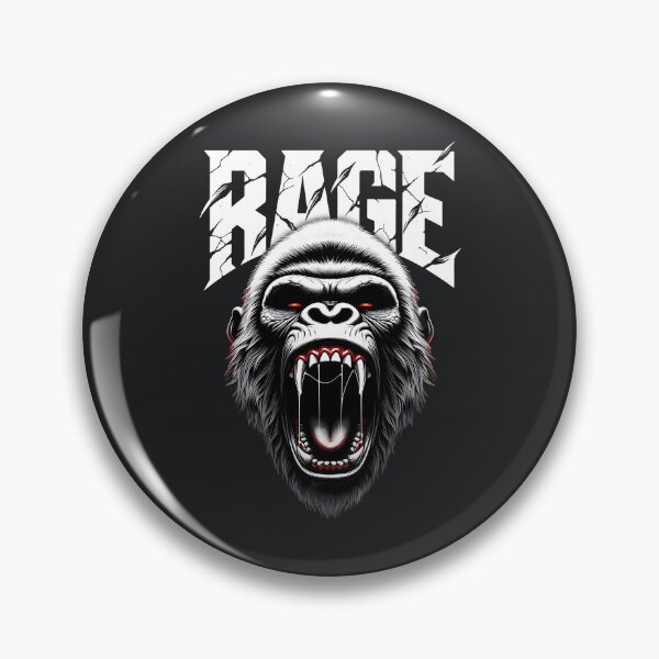 Item preview, Rage – Savage Gorilla Roar Design designed and sold by Taans-Creation.