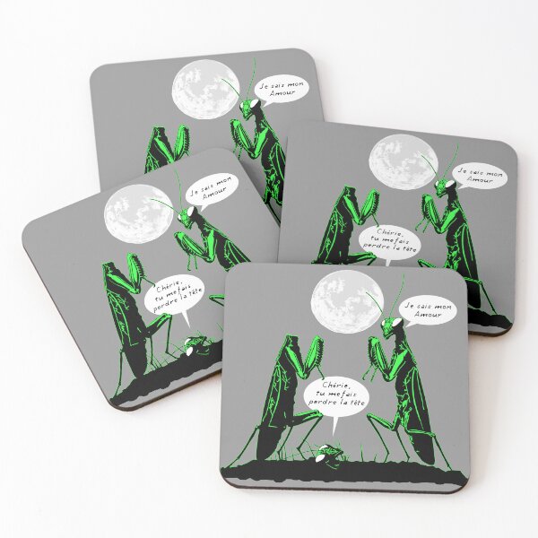 Item preview, YOU'RE DRIVING ME CRAZY (love, praying mantis) designed and sold by francoisville.